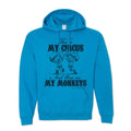 My Circus My Monkeys - Adult Unisex Western Pullover Hoodie