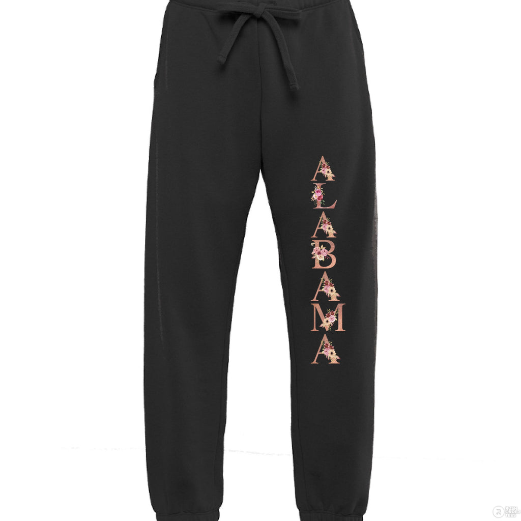 Alabama Floral Sweatpants