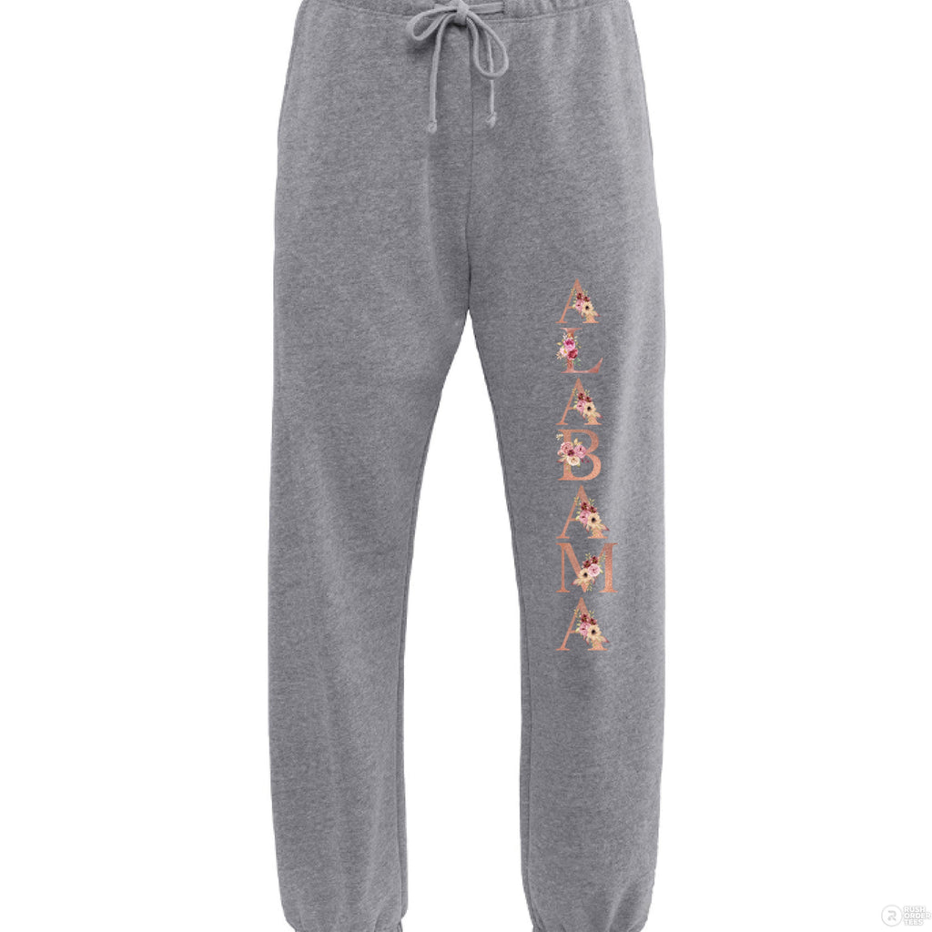 Alabama Floral Sweatpants