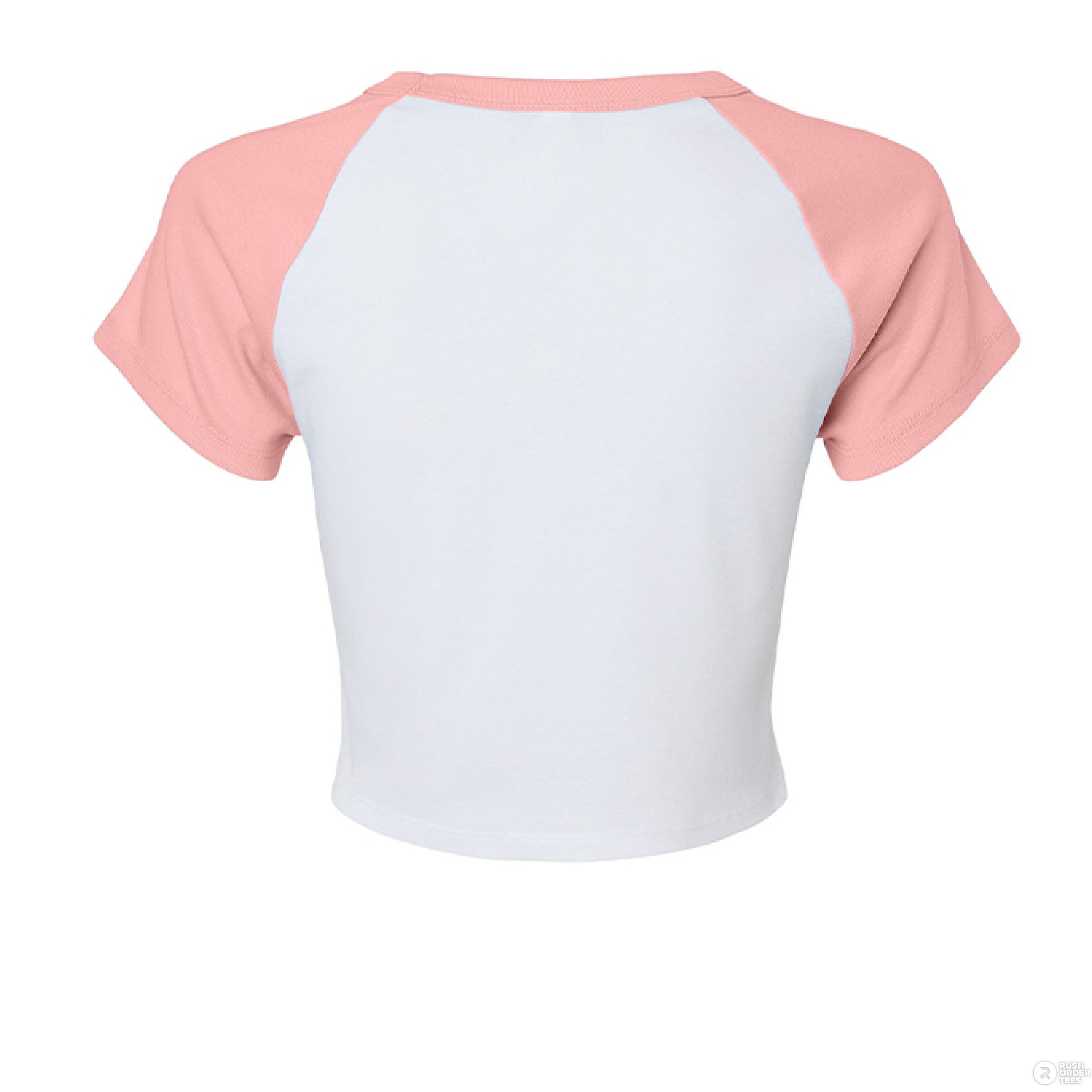 Customizable: Cherry Coquette Ribbed Raglan Baby Tee