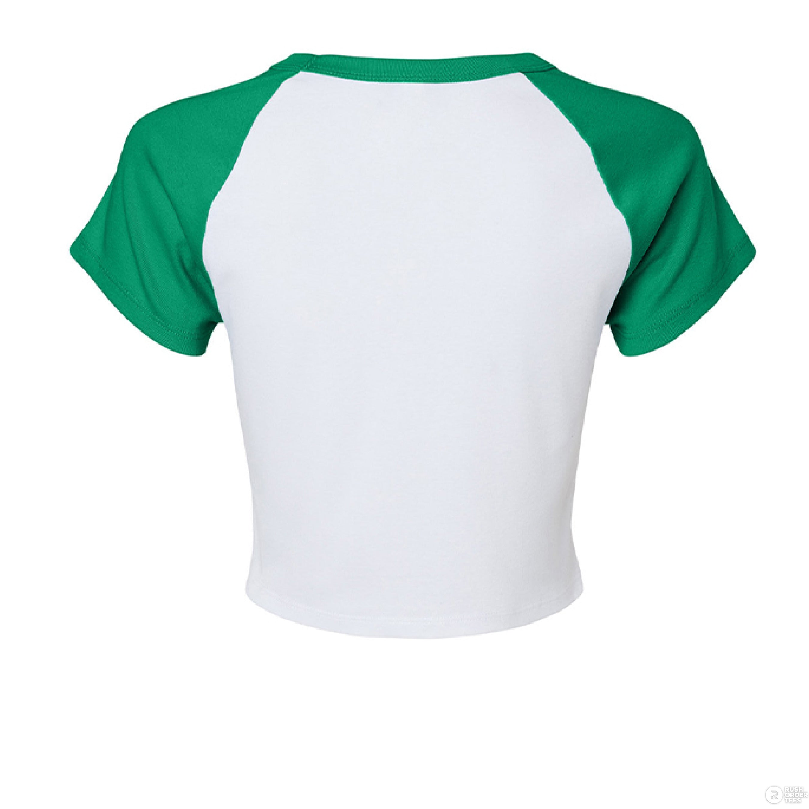 Customizable: Cherry Coquette Ribbed Raglan Baby Tee