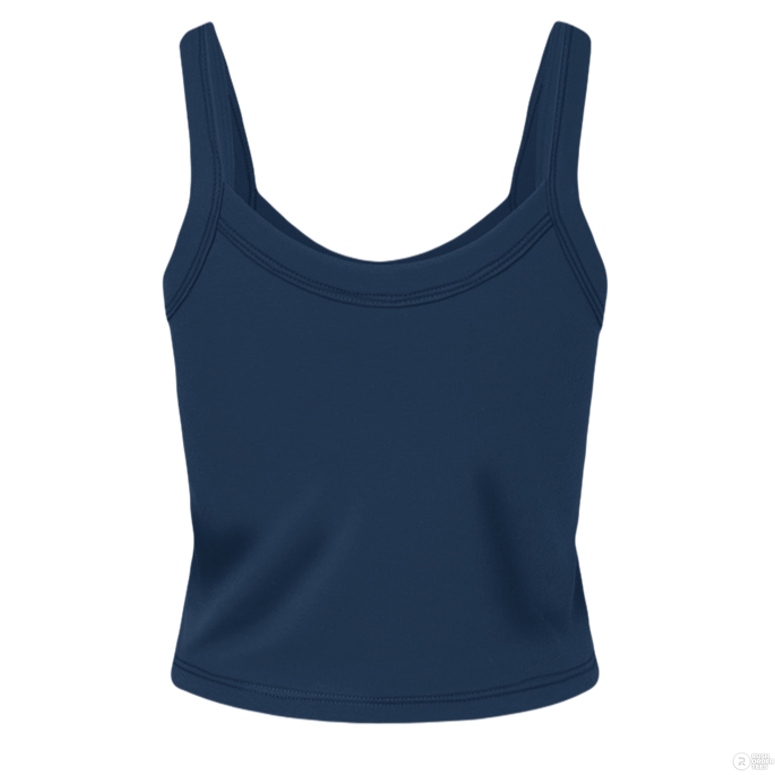 Customizable: Red Coquette Cherries Micro Ribbed Cropped Tank