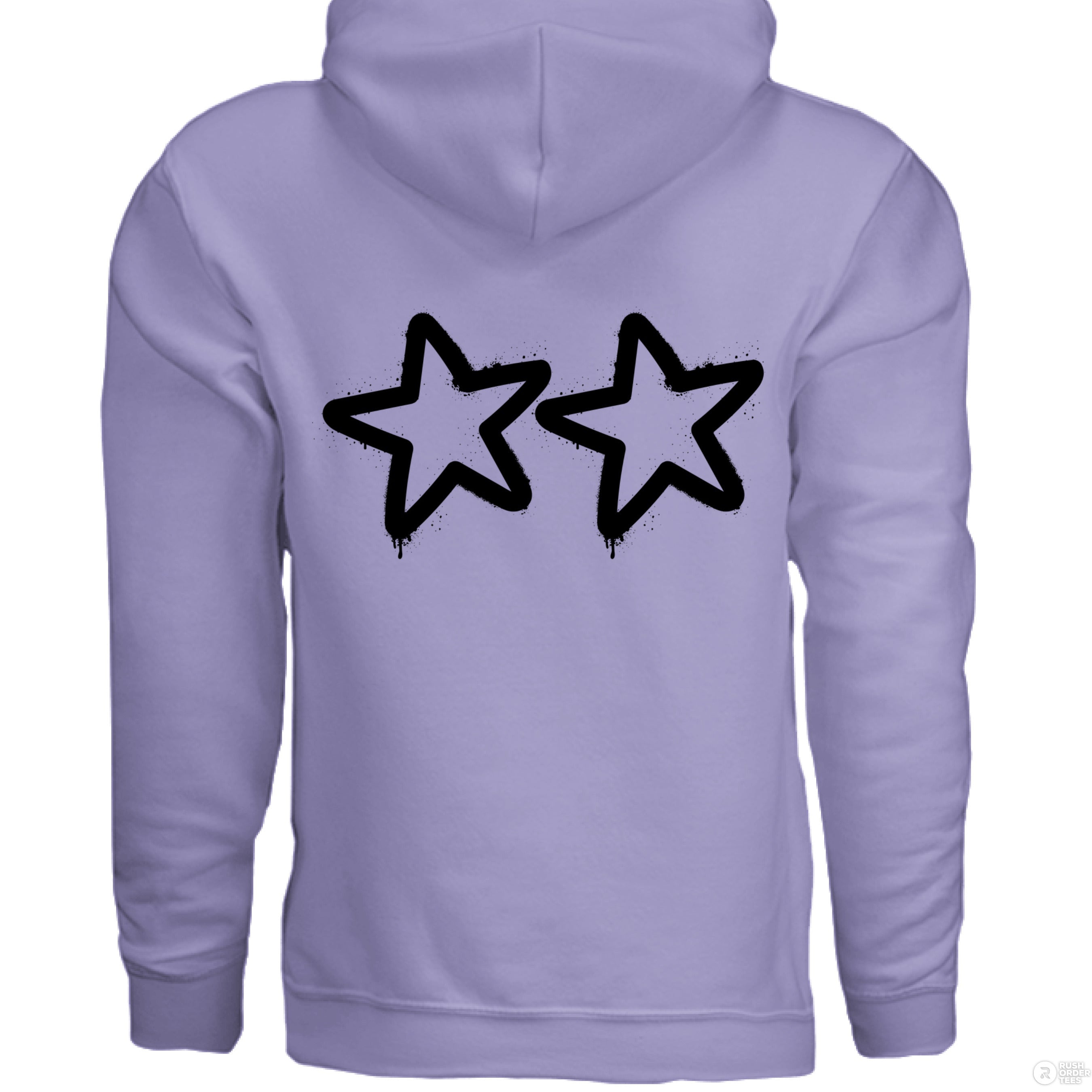 Customizable: 2 Graffiti Star Heavy Blend Hoodie