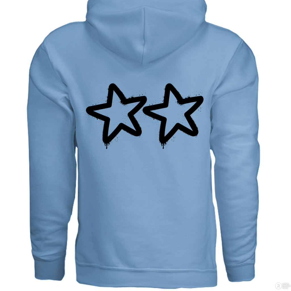 Customizable: 2 Graffiti Star Heavy Blend Hoodie