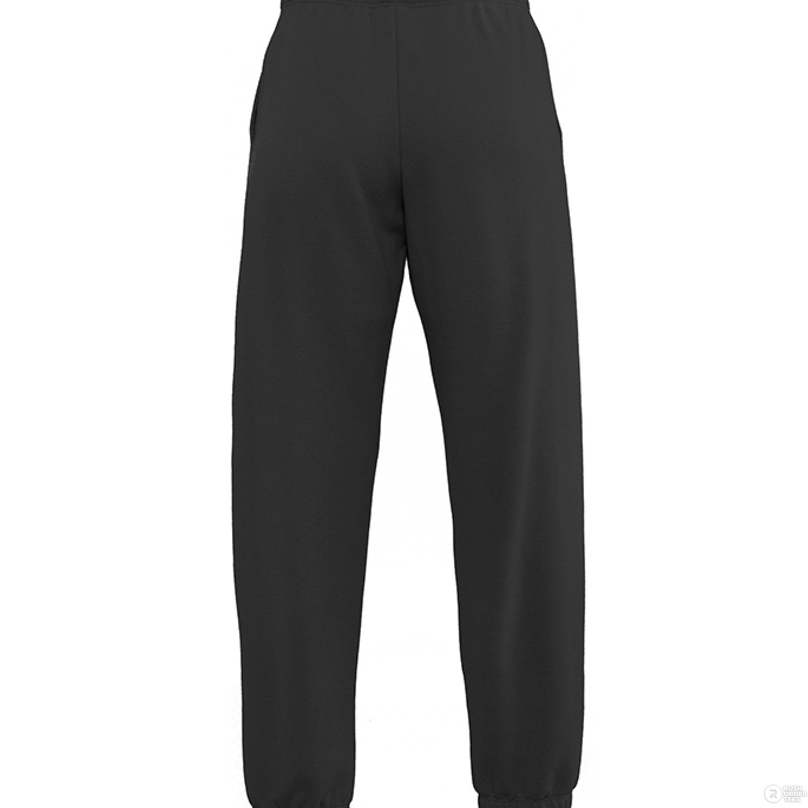 Customizable: Interlocked White Graffiti Heart Sweatpants