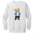 Customizable Bear Cutie Crewneck Sweatshirt (customize with image or mascot)
