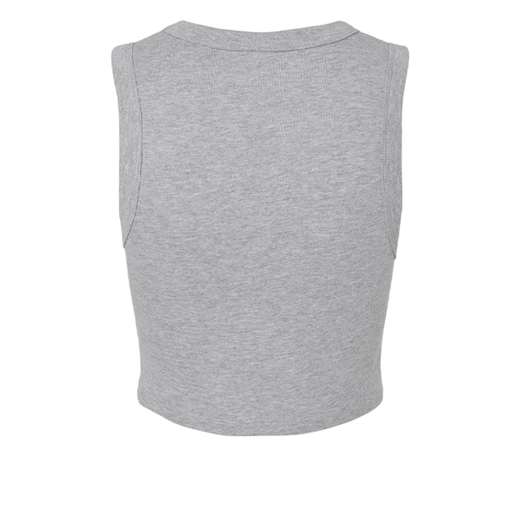 Customizable Cutie Bear Cropped Tank (customizable with Mascot, Logo, or Any Image)