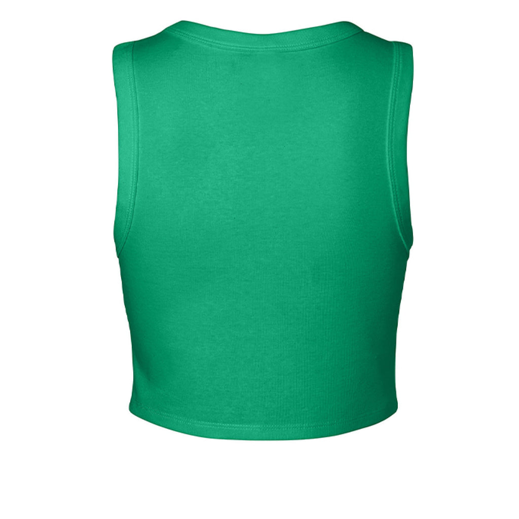 Customizable Cutie Bear Cropped Tank (customizable with Mascot, Logo, or Any Image)