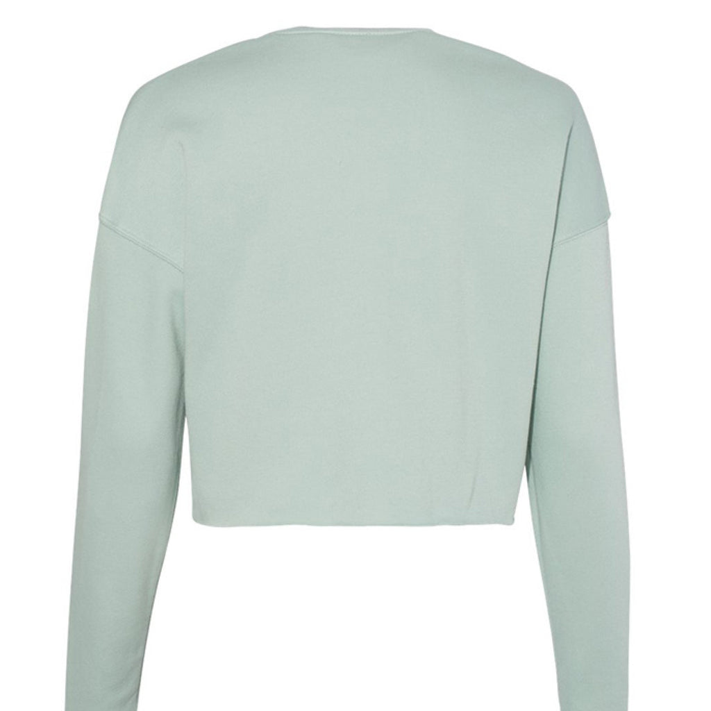 Customizable: Groovy Bridesmaid Cropped Crewneck