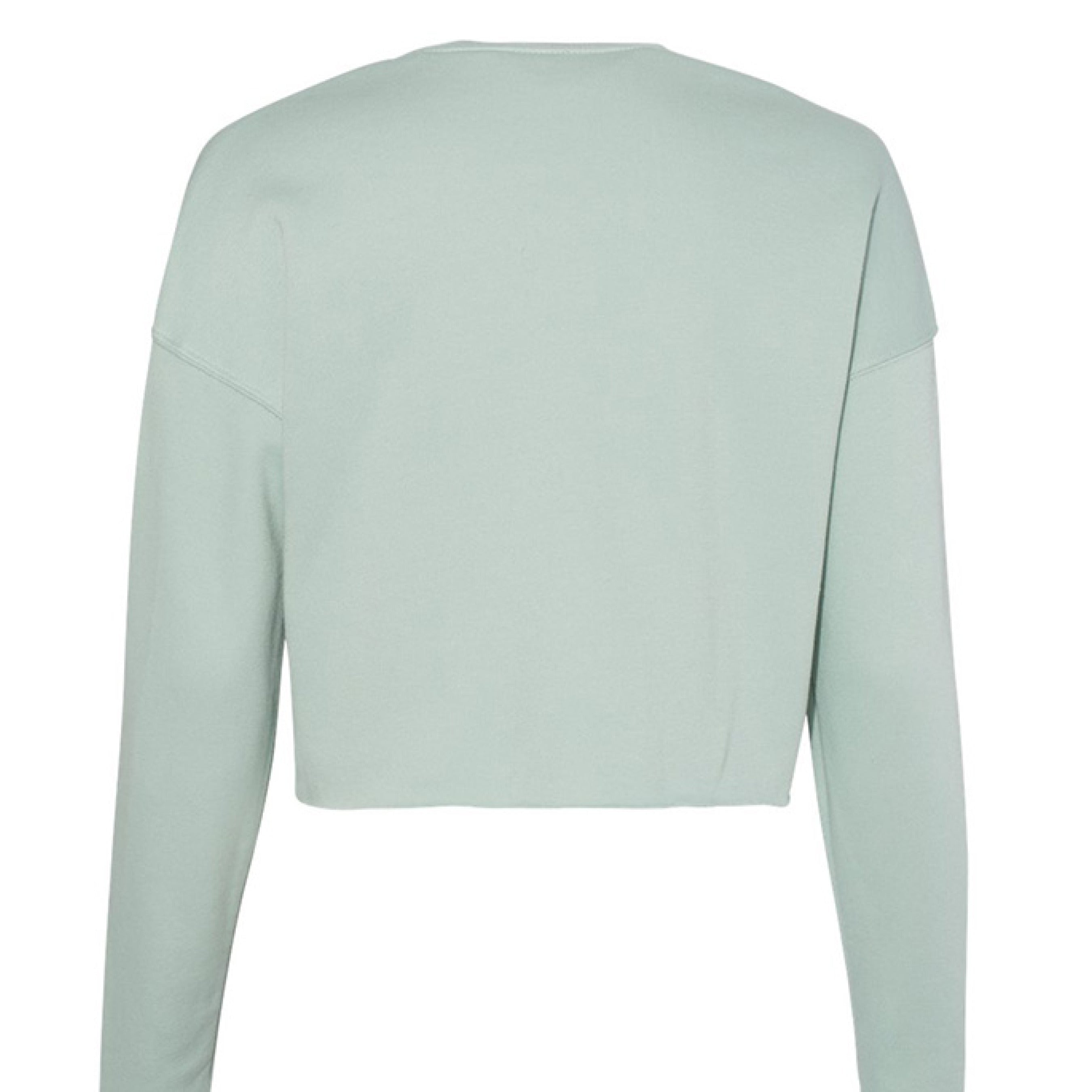 Customizable: Groovy Bridesmaid Cropped Crewneck