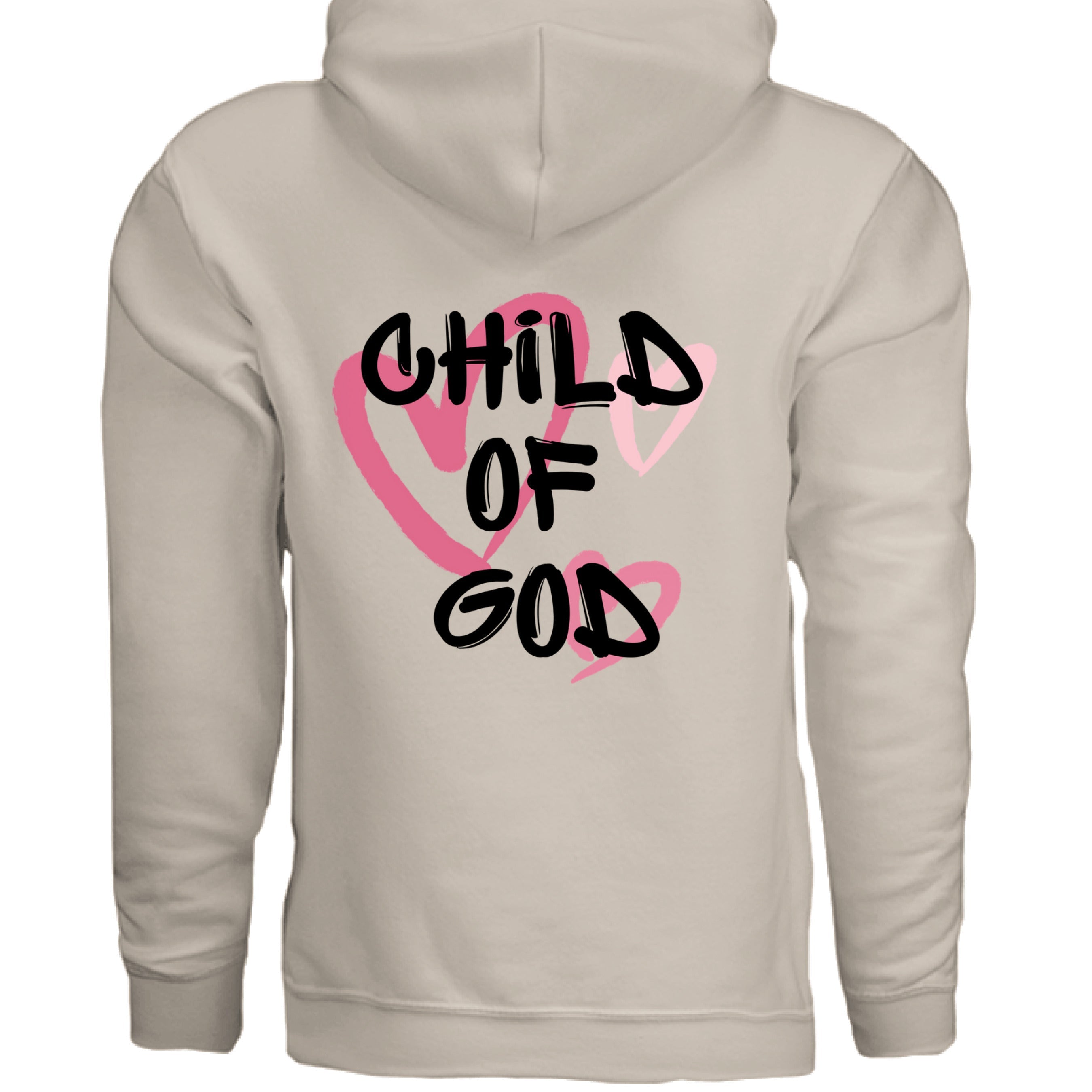 Child of God Pink Hearts Hoodie