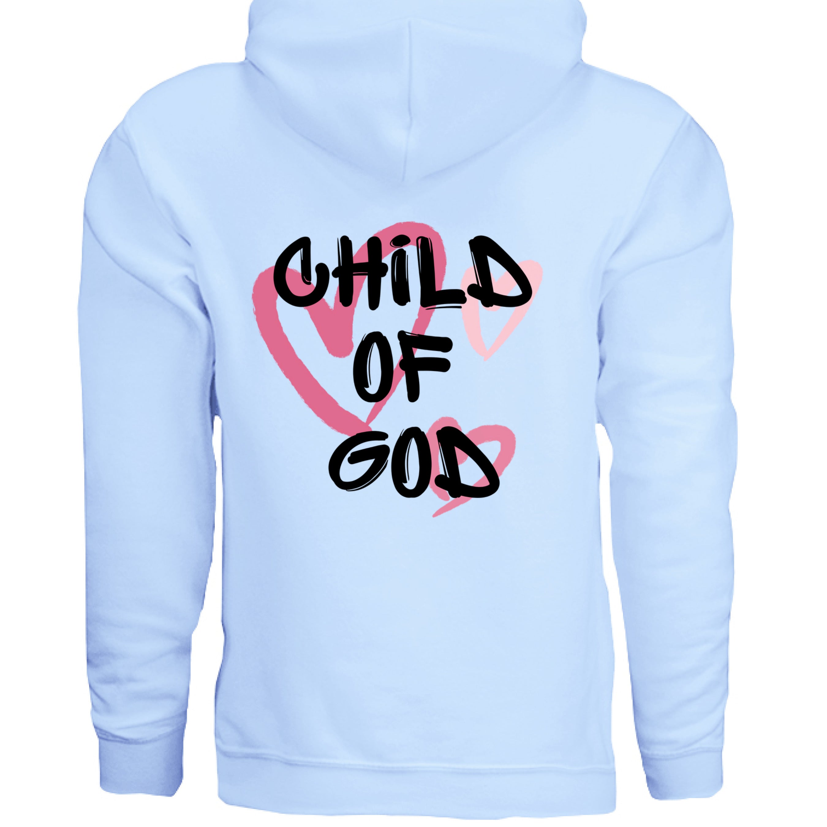 Child of God Pink Hearts Hoodie