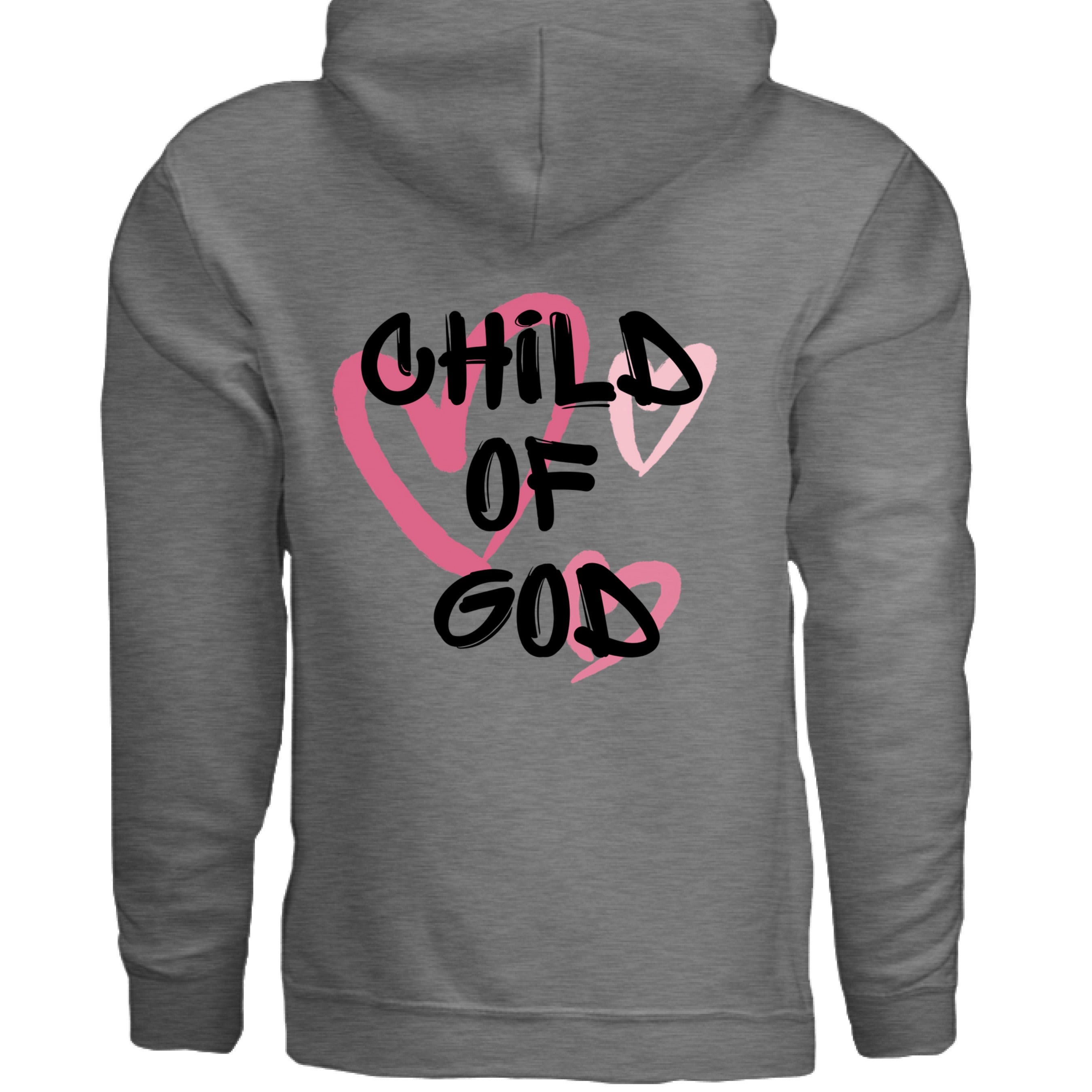 Child of God Pink Hearts Hoodie