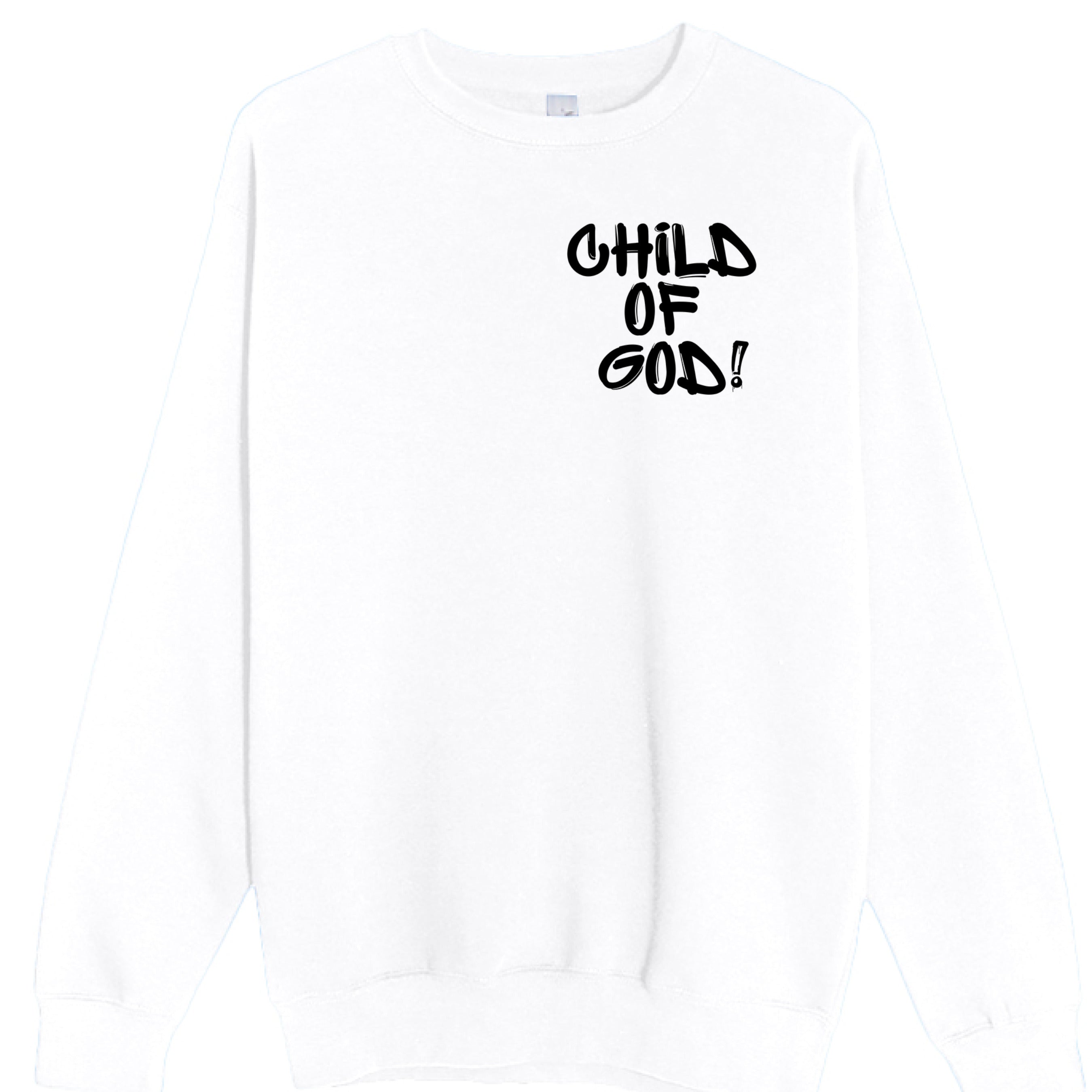 Child of God in Premium Crewneck Sweatshirt