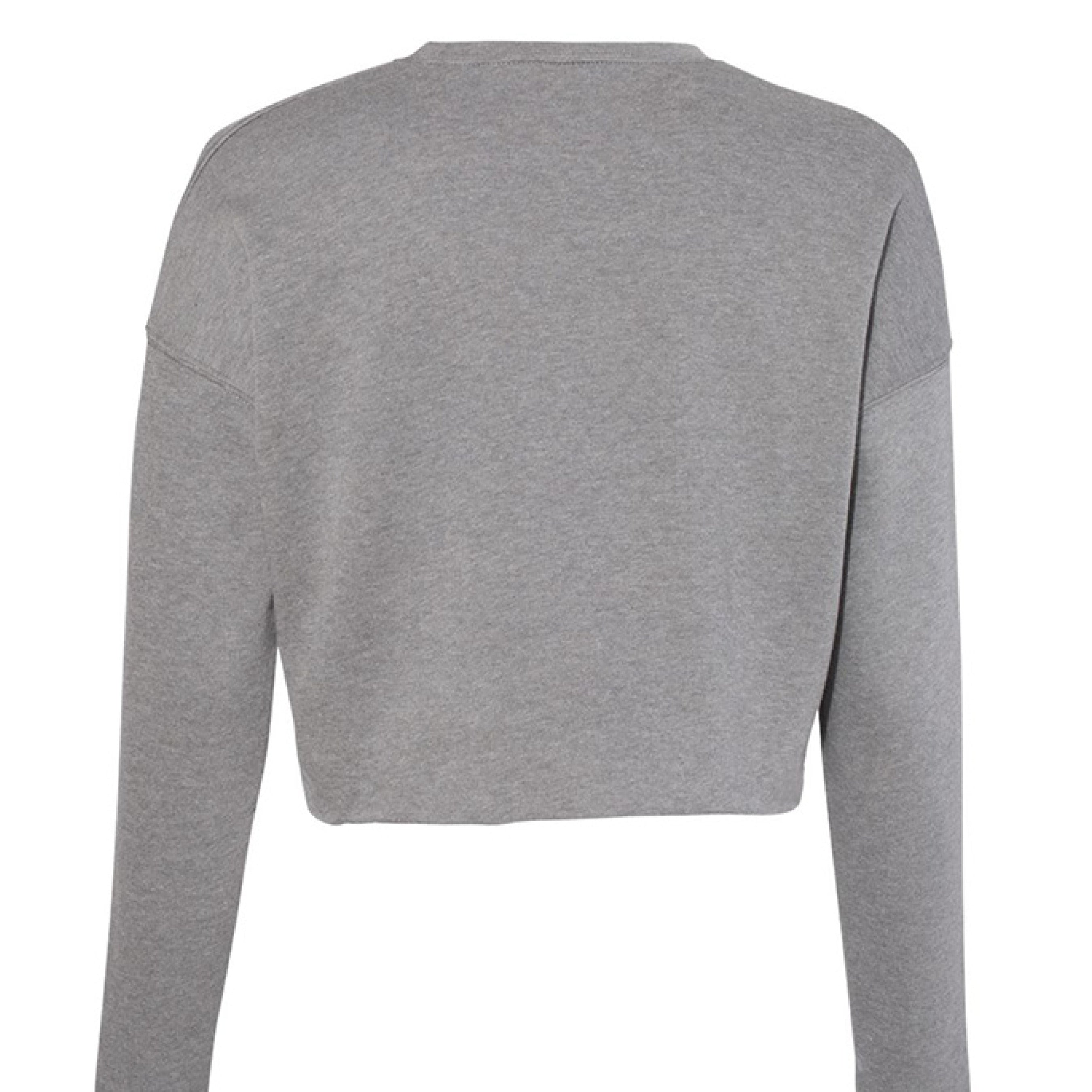 you are enough. Cropped Fleece Crewneck