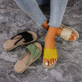 Women's Beach Sandals Fashion Toe-Strap Flip-Flops Slipper