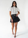Taffeta Bloom Shirt – Off White