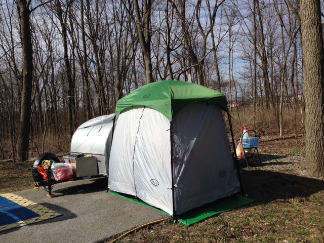 5x7 Trailer Side Tent Screen Room for Camping and Outdoor Adventures