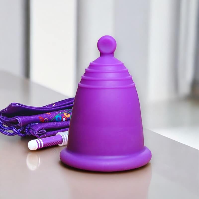Heavy Flow MeLuna Menstrual Cup with Ball Handle, Classic Me Luna