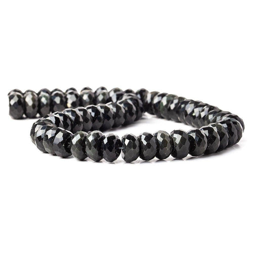 13mm Rainbow Obsidian Beads Faceted 13mm Rondelles