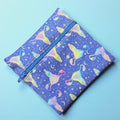 Menstrual Cup Pouch w/Zipper - Uterus/ Advocacy Themes