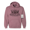Ranch Life: Where Vacations Go To Die - Adult Unisex Western Hoodie