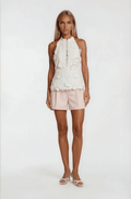 Remy Sleeveless Top – Orchid White