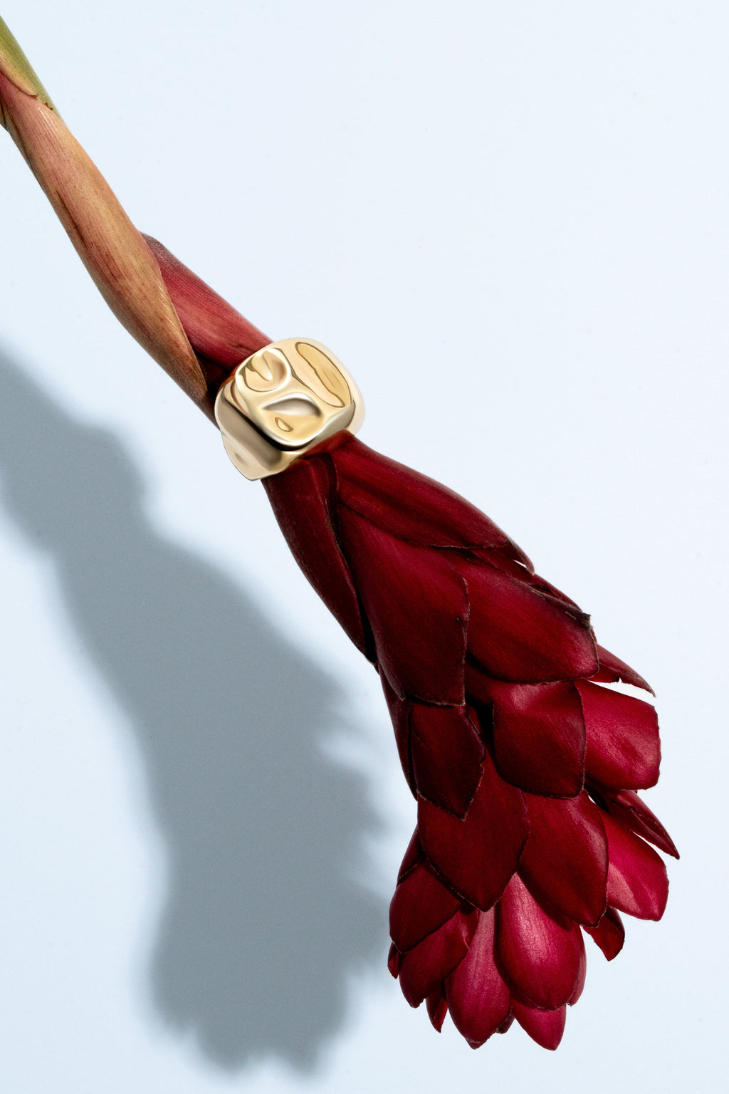 Sara Sculptural Gold Ring