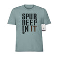 Spur Deep In It - Adult Unisex Western Tee T-Shirt