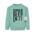 Spur Deep In It - Western Toddler Sweatshirt