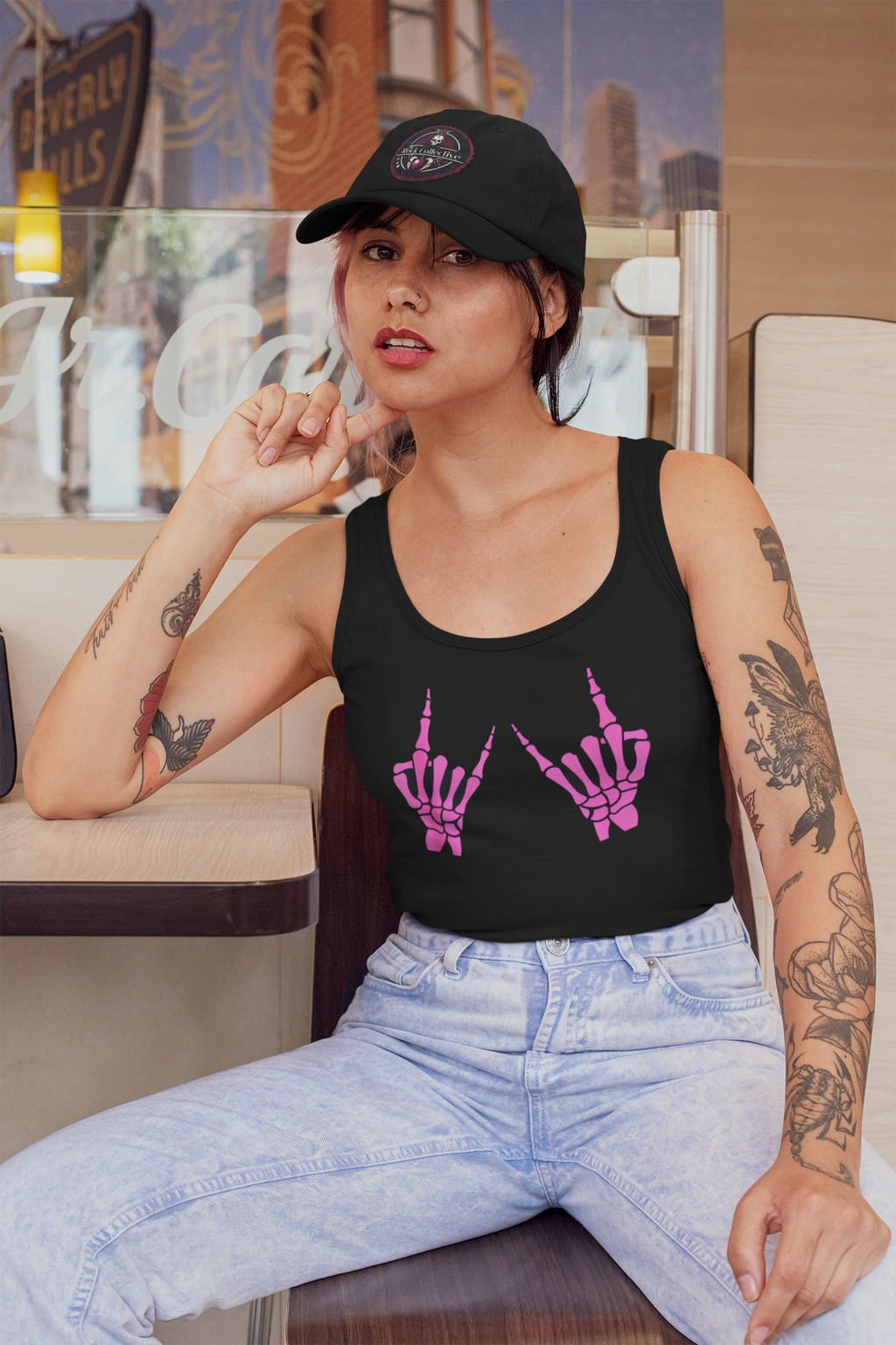 Dead Rock Rising Graphic Tank Top