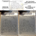 Engraved Handwriting Recipe Stainless Steel Cutting Board