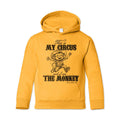 THIS IS MY CIRCUS AND I AM THE MONKEY Youth Western Pullover Hoodie