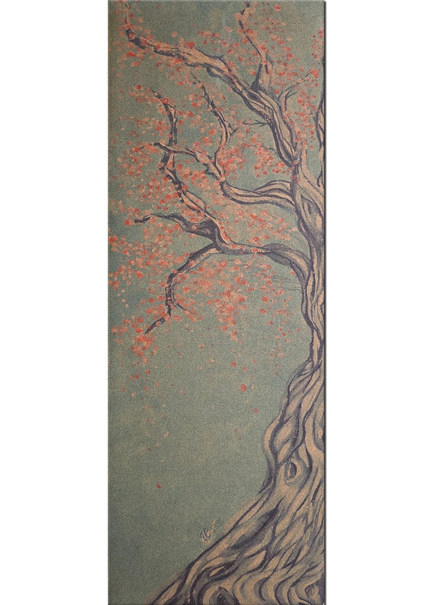 Tree Pose WANDERER Cork TRAVEL Yoga Mat