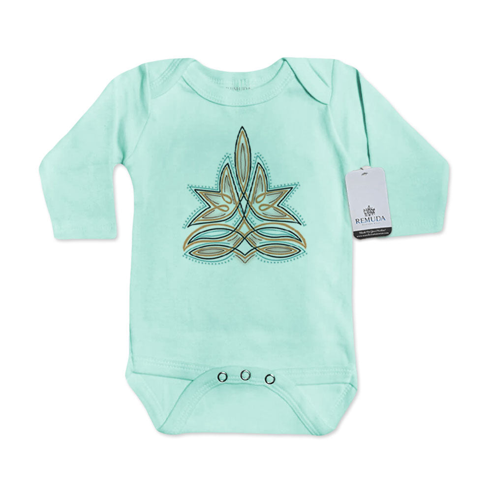 Western Boot Stitch - Infant One Piece Western Romper