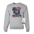 Western Bred, Freedom Fed - Adult Unisex Patriotic Sweatshirt