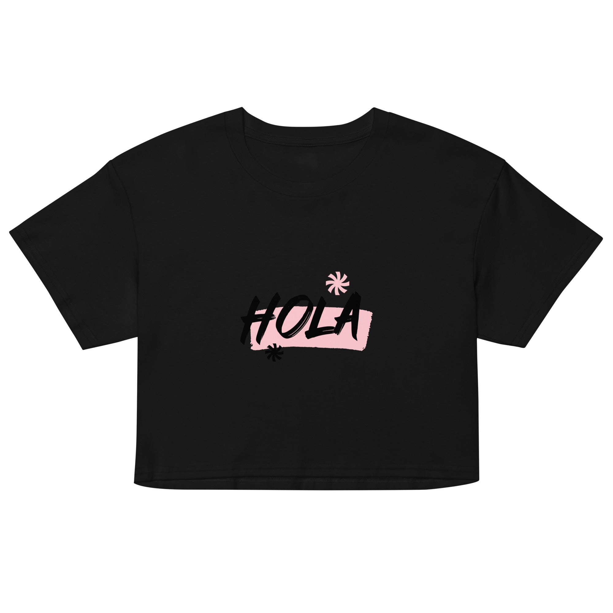 Hi/Hola Women’s crop top