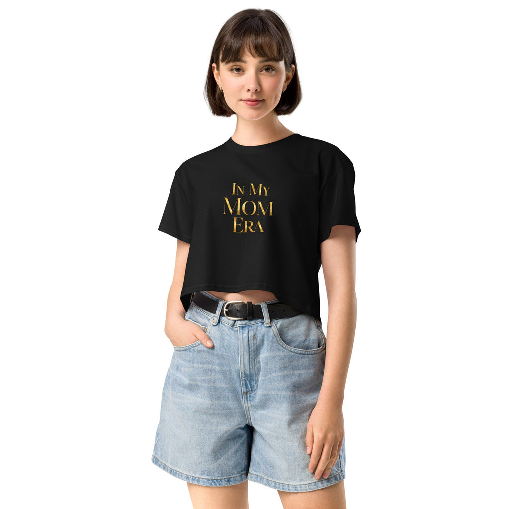 In My Mom Era Women’s crop top