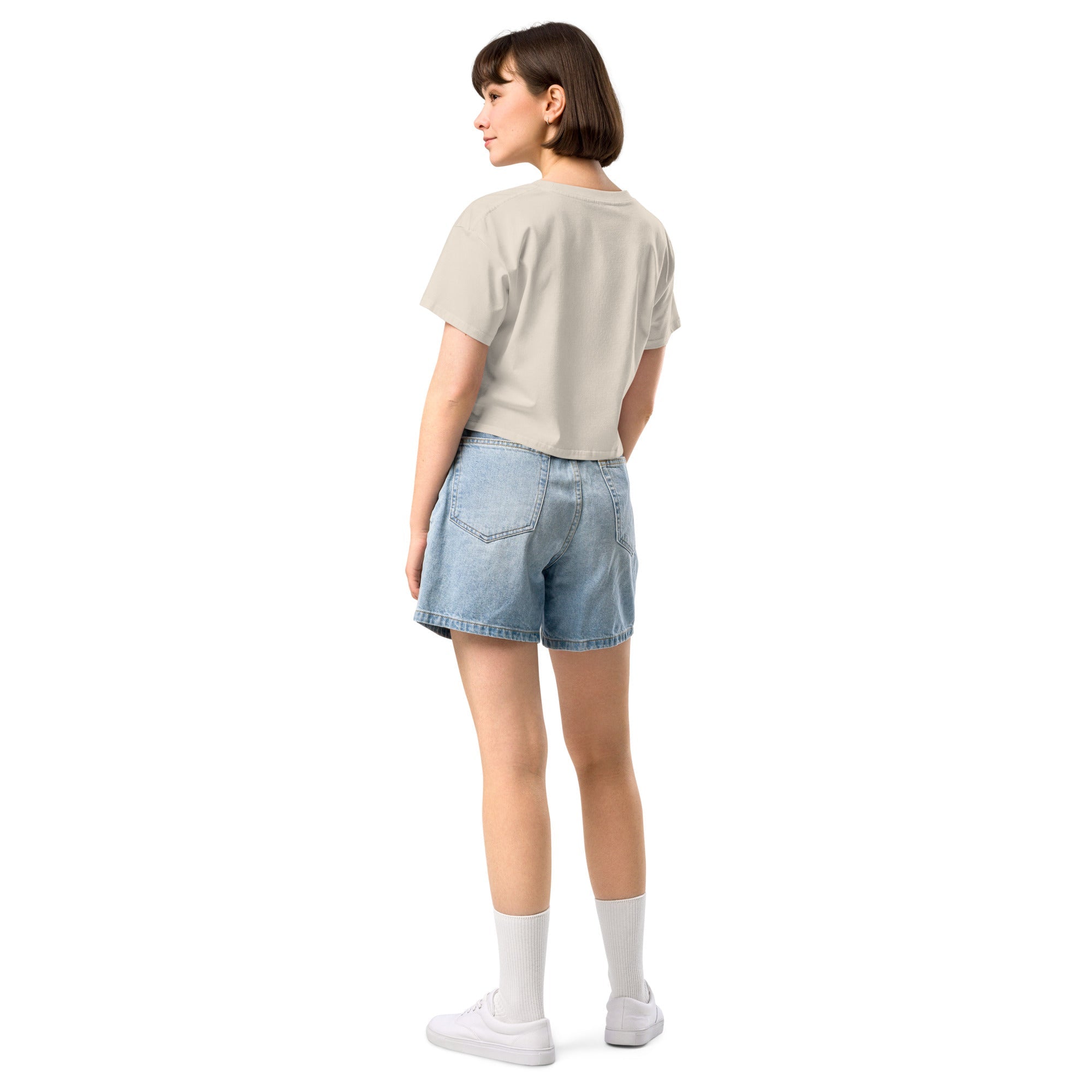In My Mom Era Women’s crop top