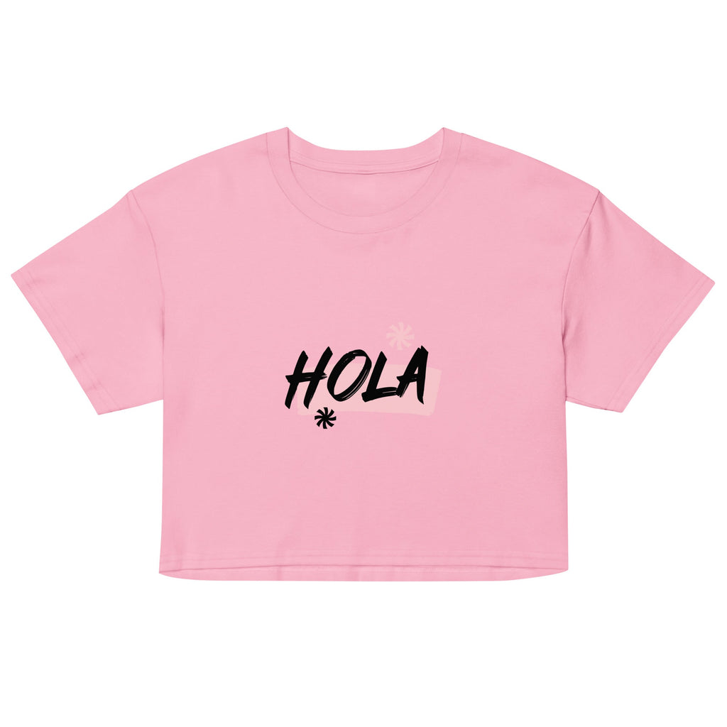 Hi/Hola Women’s crop top