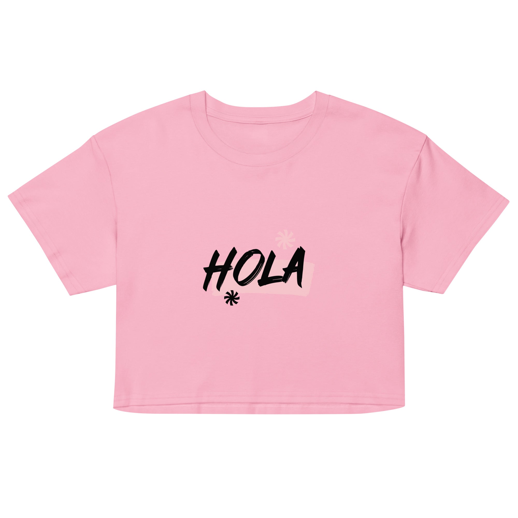 Hi/Hola Women’s crop top