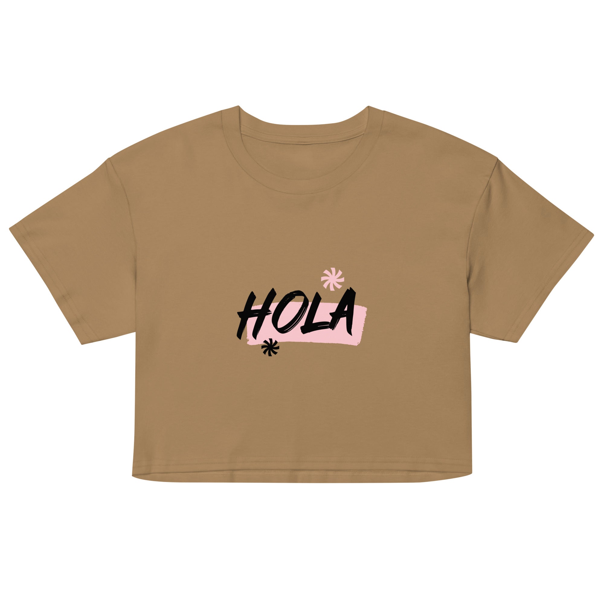 Hi/Hola Women’s crop top