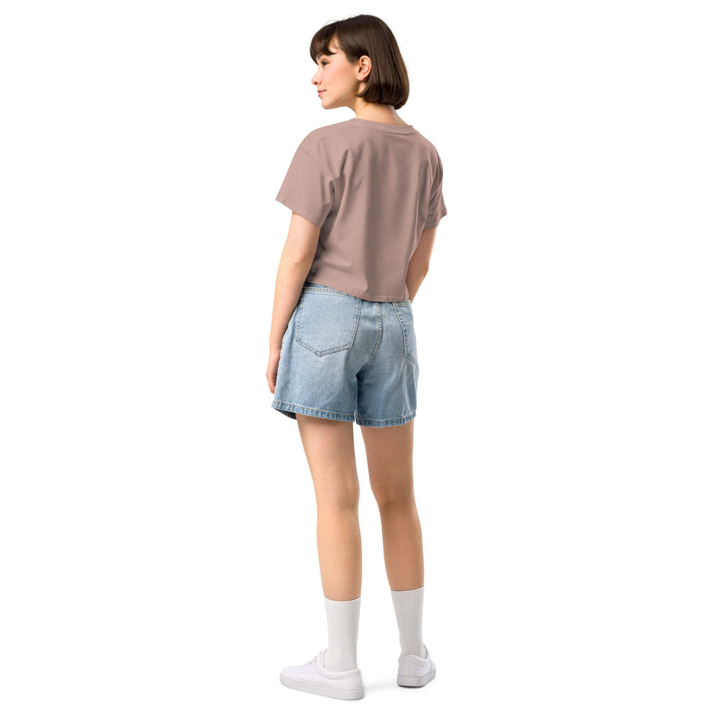 In My Mom Era Women’s crop top