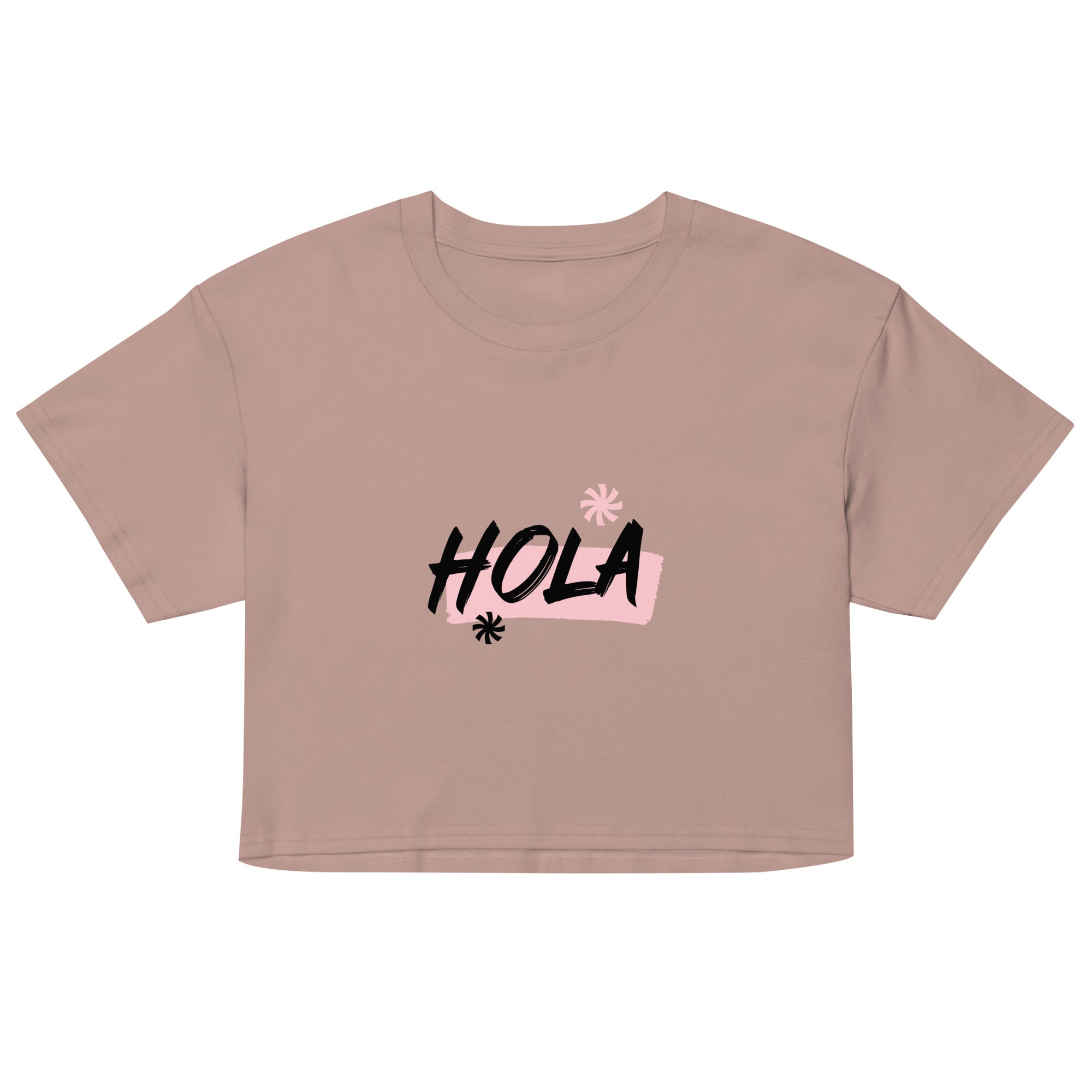 Hi/Hola Women’s crop top