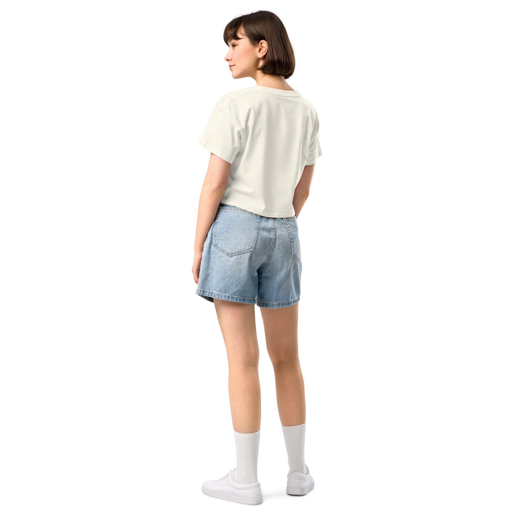 In My Mom Era Women’s crop top