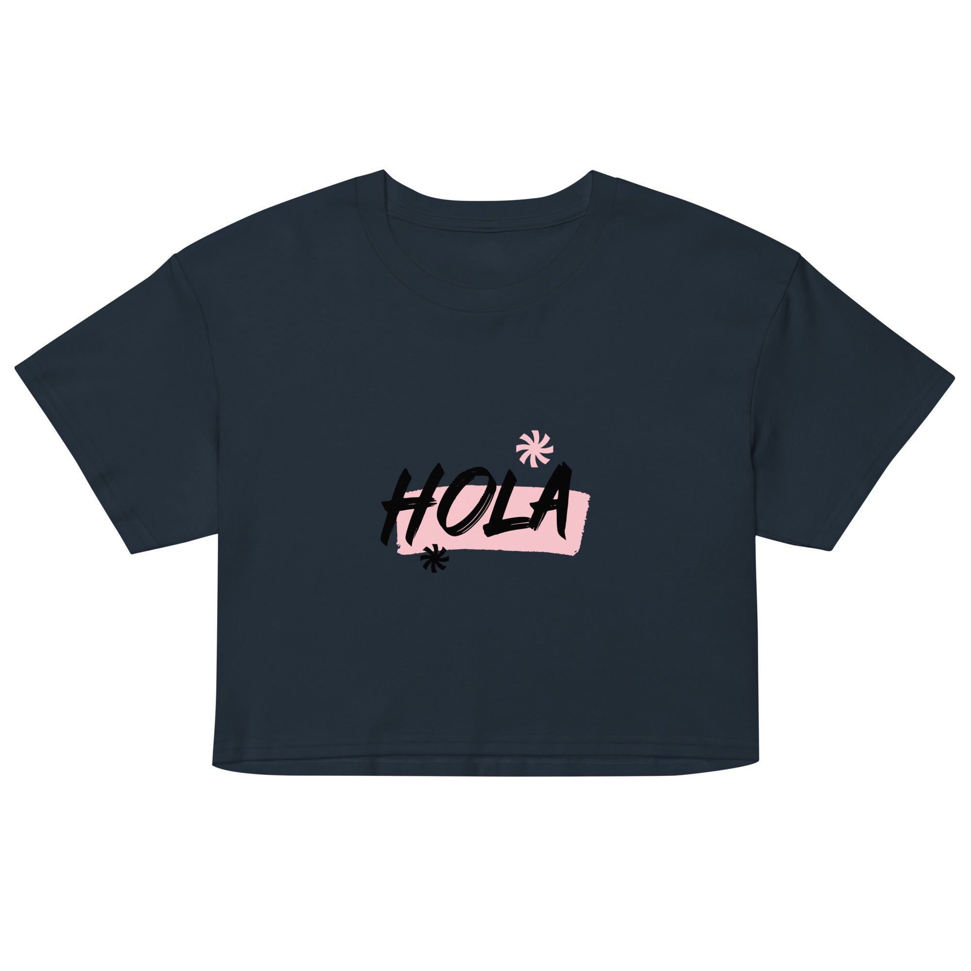Hi/Hola Women’s crop top