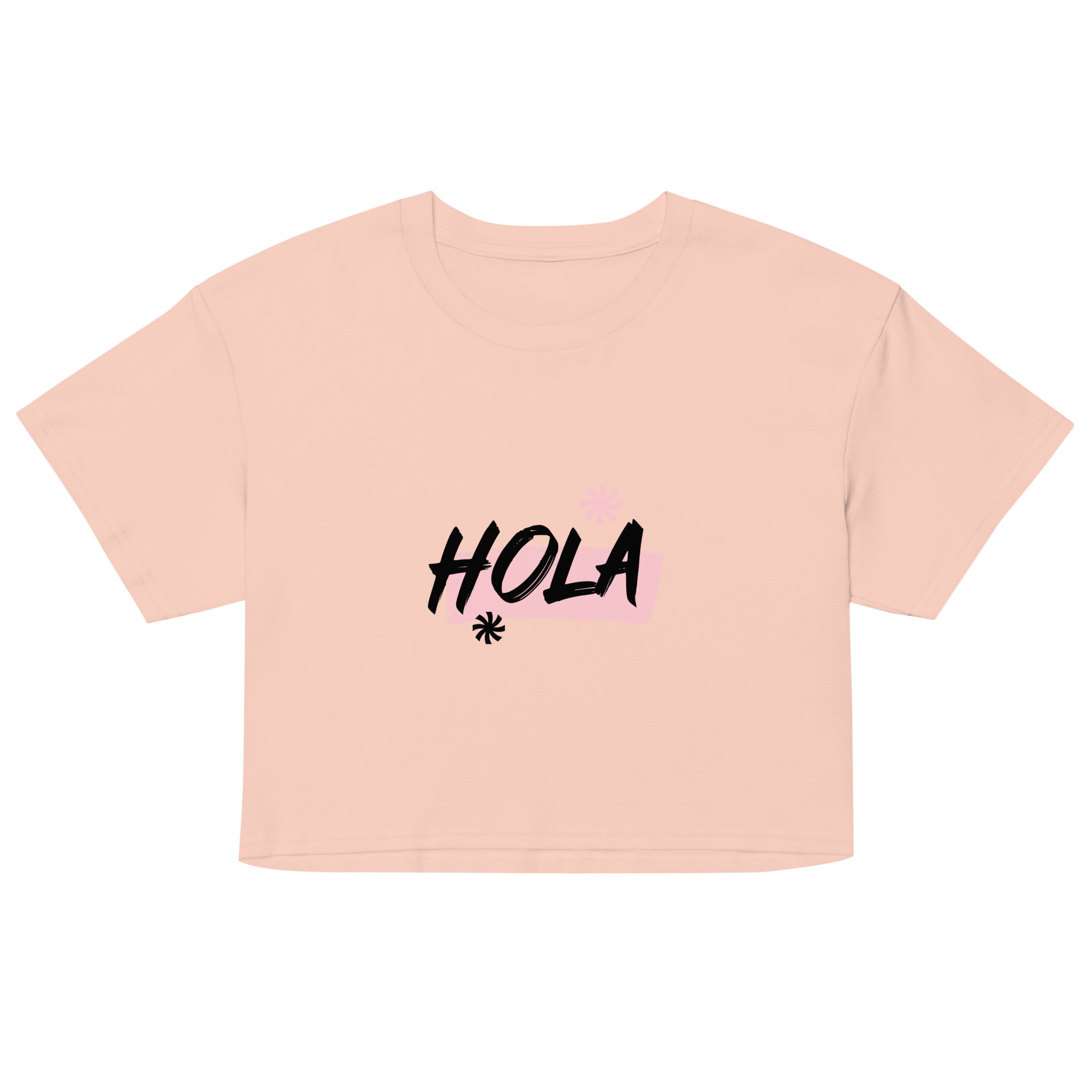 Hi/Hola Women’s crop top