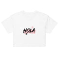 Hi/Hola Women’s crop top