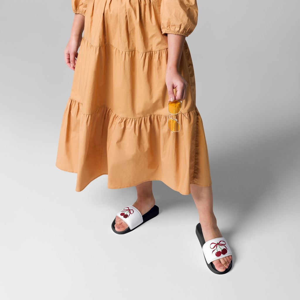 Women's Cherry Coquette Slides