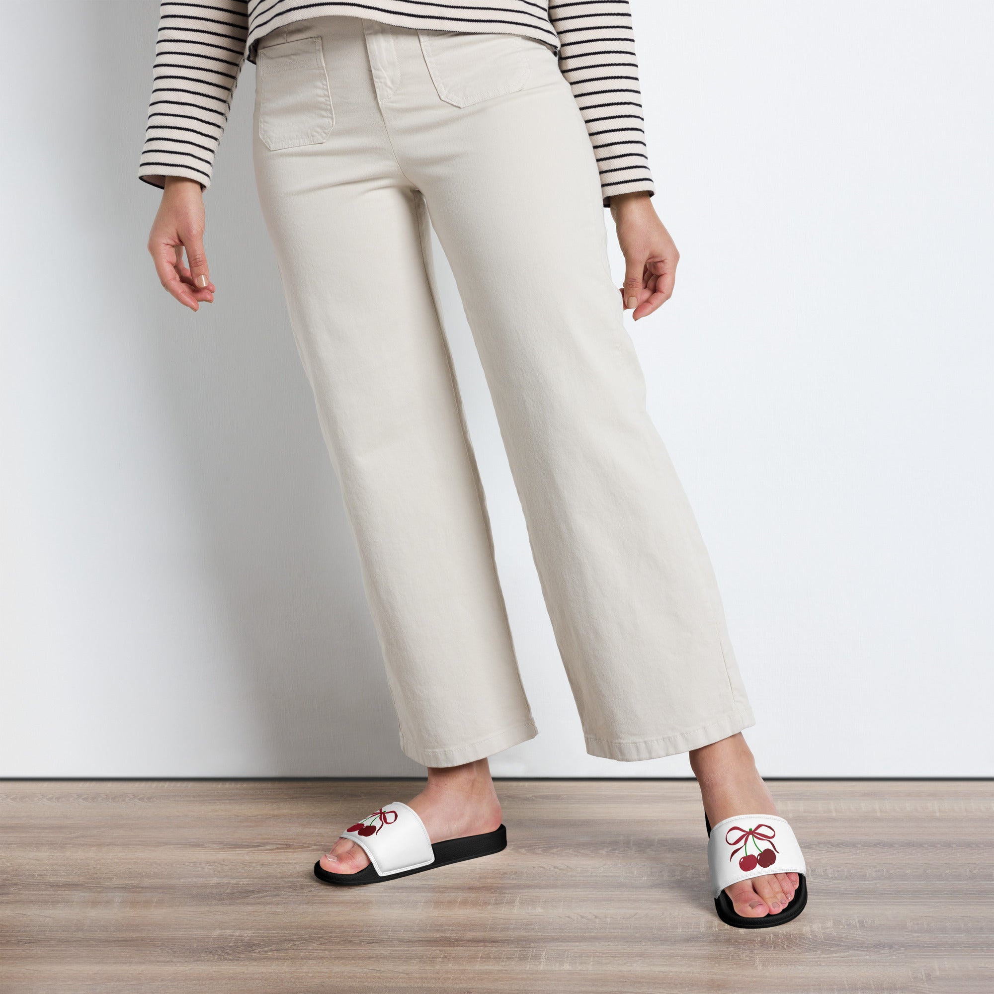 Women's Cherry Coquette Slides
